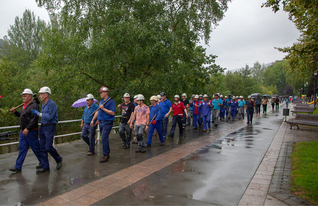 75 Concurso Nacional de Entibadores Mineros. Langreo. Asturias 2019