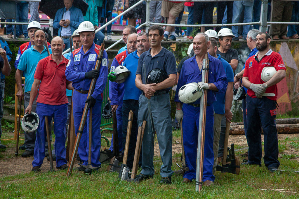 75 Concurso Nacional de Entibadores Mineros. Langreo. Asturias 2019