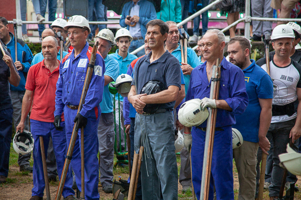 75 Concurso Nacional de Entibadores Mineros. Langreo. Asturias 2019