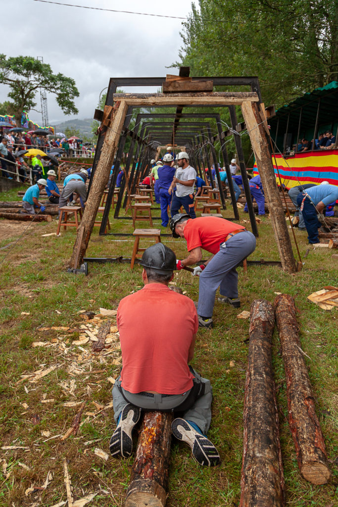 75 Concurso Nacional de Entibadores Mineros. Langreo. Asturias 2019