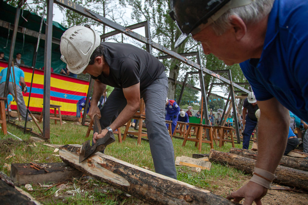 75 Concurso Nacional de Entibadores Mineros. Langreo. Asturias 2019