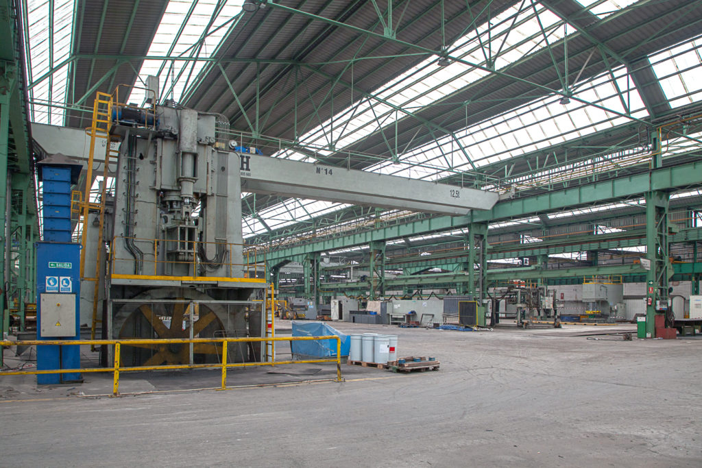 Factoria industrial de Construcciones Navales del Norte. La Naval. Sestao. Vizcaya 2019