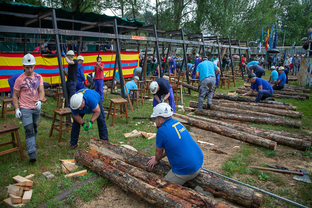 75 Concurso Nacional de Entibadores Mineros. Langreo. Asturias 2019