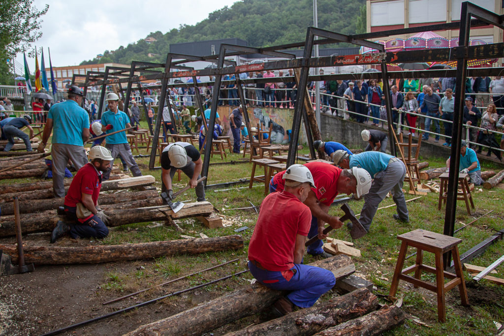 75 Concurso Nacional de Entibadores Mineros. Langreo. Asturias 2019