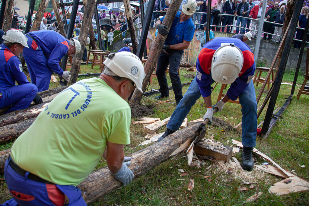 75 Concurso Nacional de Entibadores Mineros. Langreo. Asturias 2019