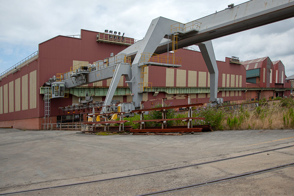 Factoria industrial de Construcciones Navales del Norte. La Naval. Sestao. Vizcaya 2019