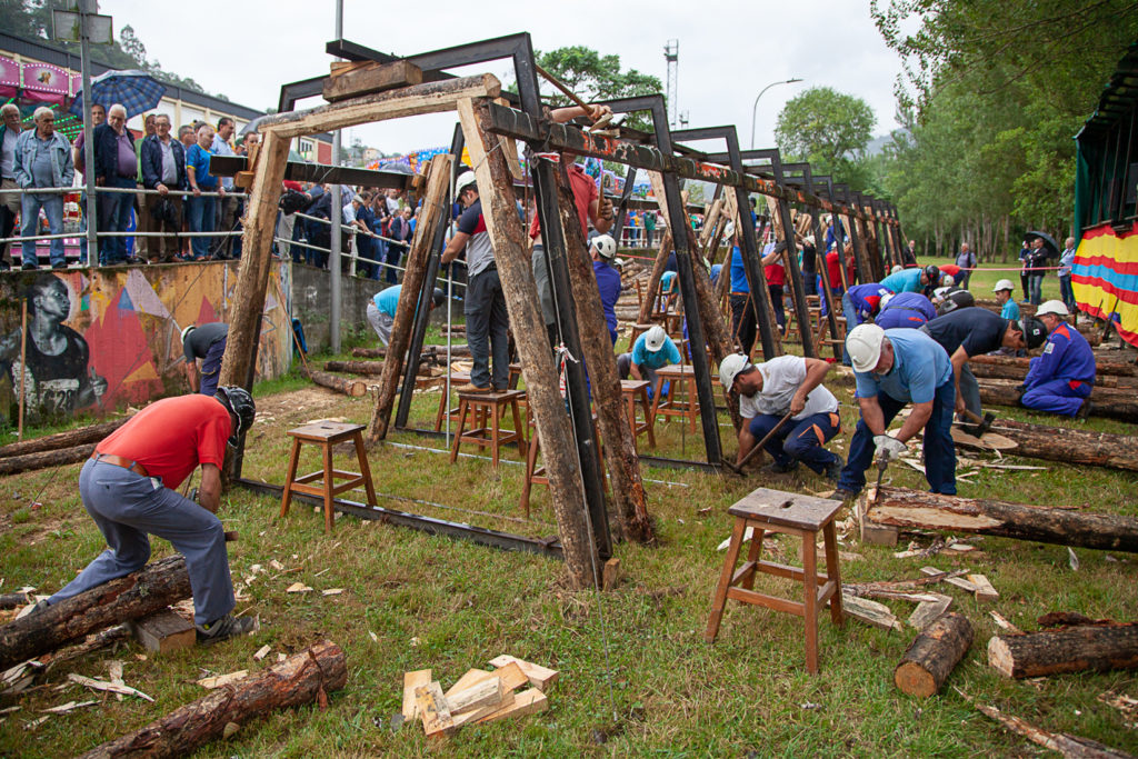 75 Concurso Nacional de Entibadores Mineros. Langreo. Asturias 2019