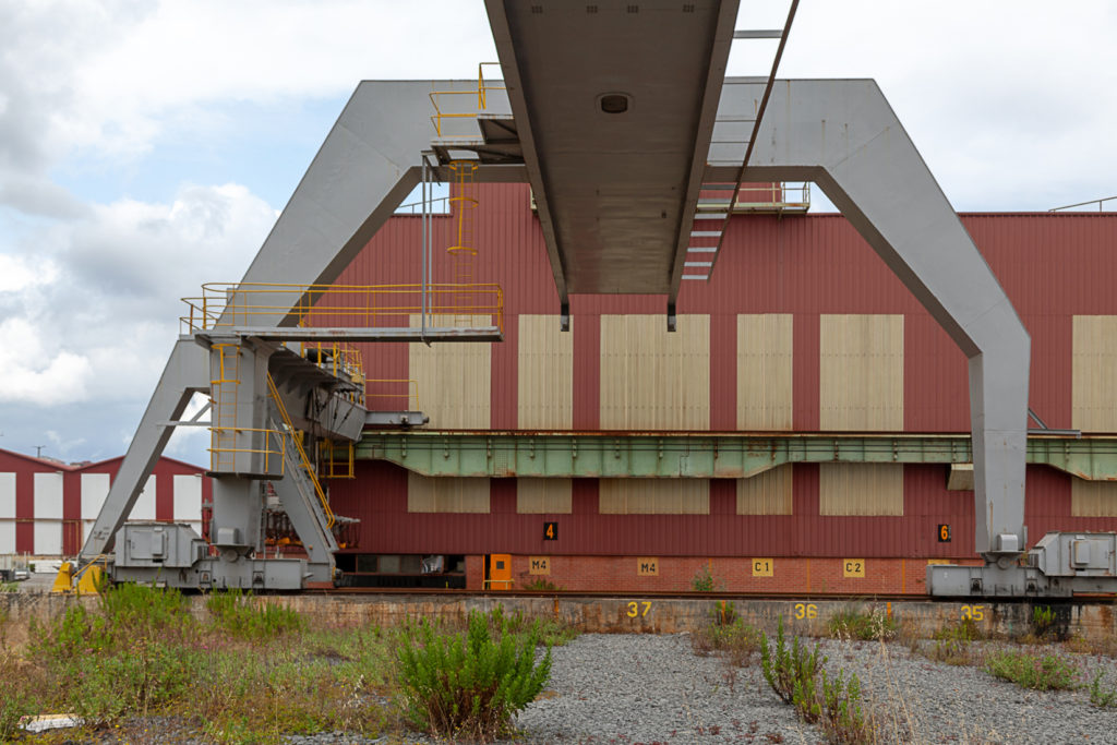 Factoria industrial de Construcciones Navales del Norte. La Naval. Sestao. Vizcaya 2019