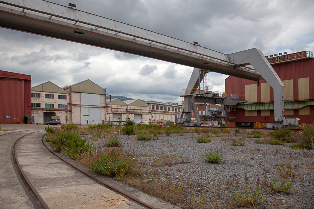 Factoria industrial de Construcciones Navales del Norte. La Naval. Sestao. Vizcaya 2019