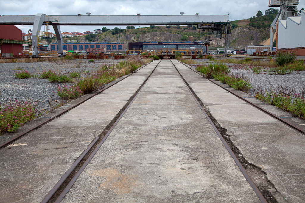 Factoria industrial de Construcciones Navales del Norte. La Naval. Sestao. Vizcaya 2019