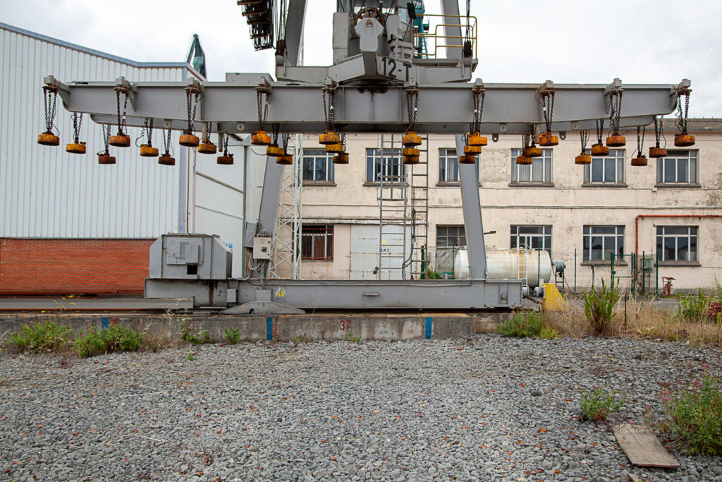Factoria industrial de Construcciones Navales del Norte. La Naval. Sestao. Vizcaya 2019
