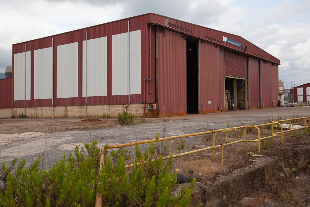 Factoria industrial de Construcciones Navales del Norte. La Naval. Sestao. Vizcaya 2019
