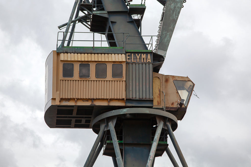 Factoria industrial de Construcciones Navales del Norte. La Naval. Sestao. Vizcaya 2019