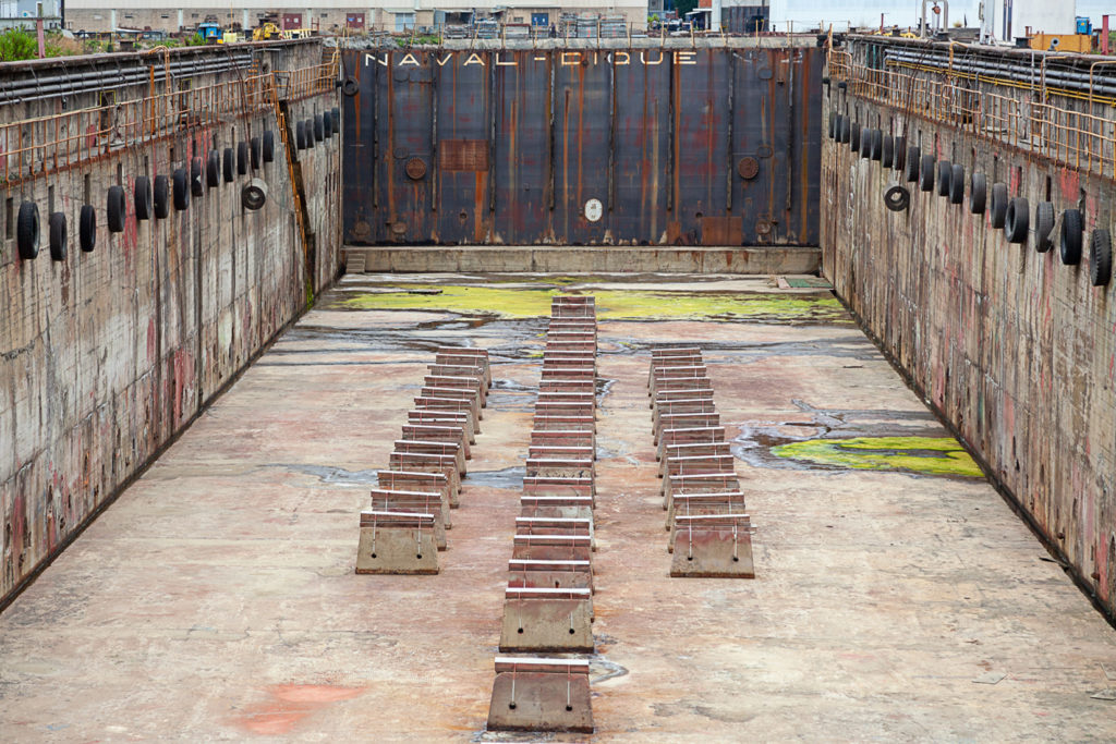 Factoria industrial de Construcciones Navales del Norte. La Naval. Sestao. Vizcaya 2019