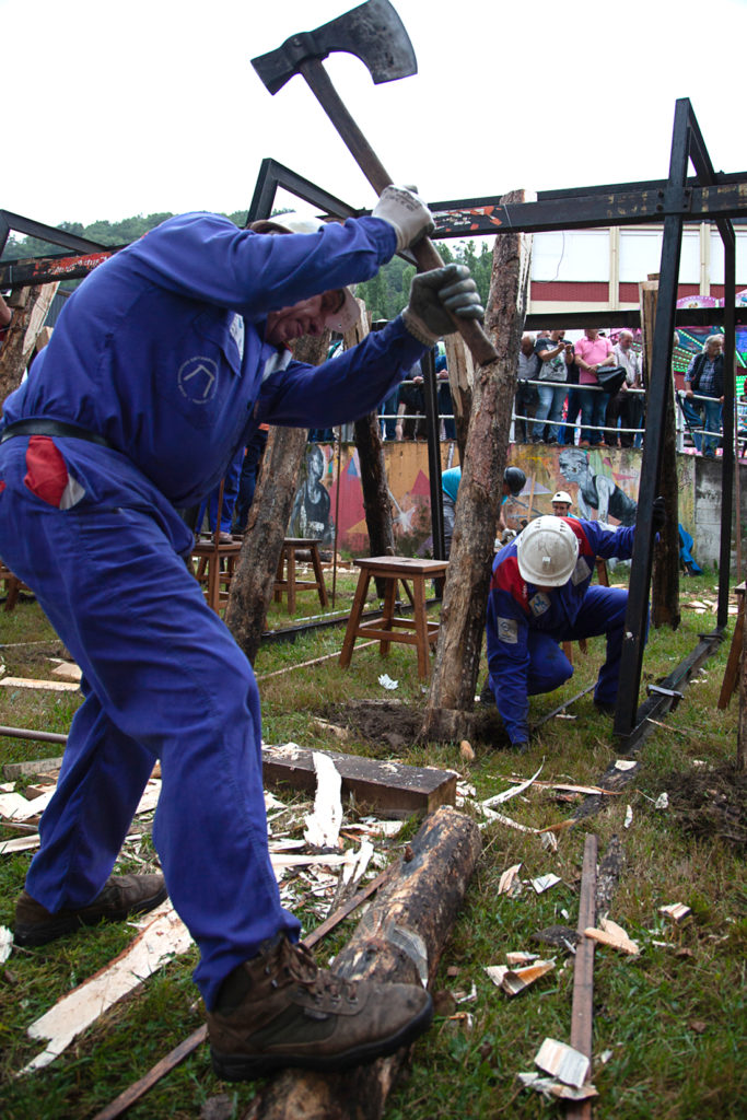 75 Concurso Nacional de Entibadores Mineros. Langreo. Asturias 2019