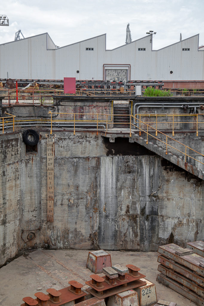 Factoria industrial de Construcciones Navales del Norte. La Naval. Sestao. Vizcaya 2019
