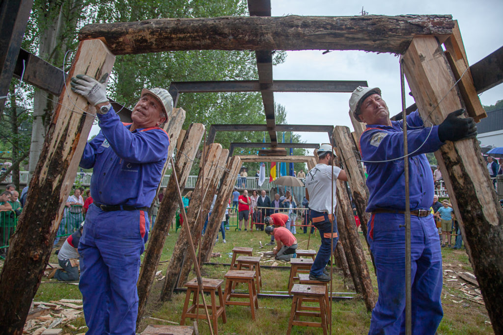 75 Concurso Nacional de Entibadores Mineros. Langreo. Asturias 2019