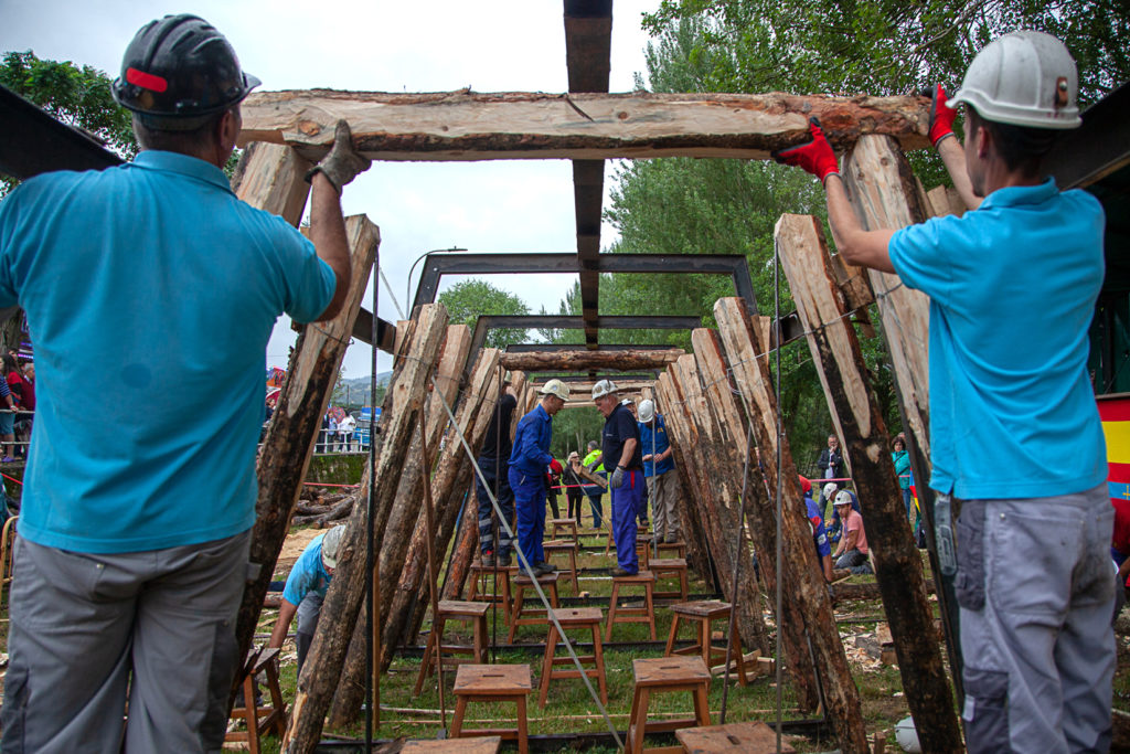 75 Concurso Nacional de Entibadores Mineros. Langreo. Asturias 2019