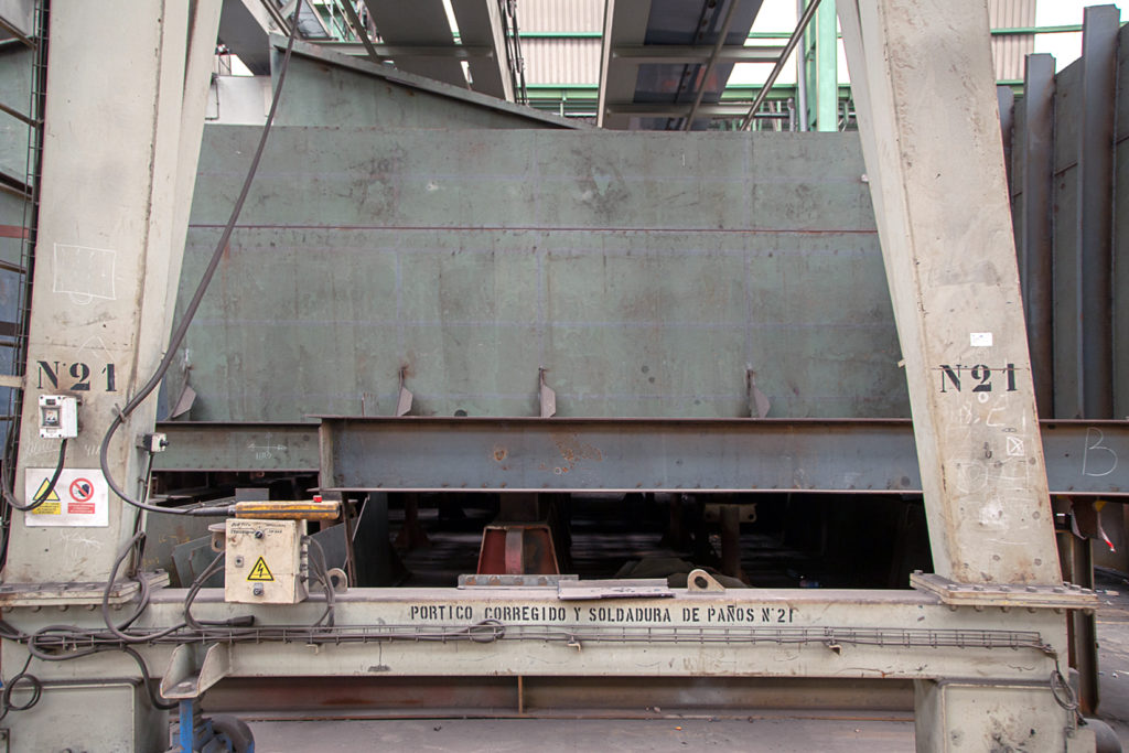 Factoria industrial de Construcciones Navales del Norte. La Naval. Sestao. Vizcaya 2019