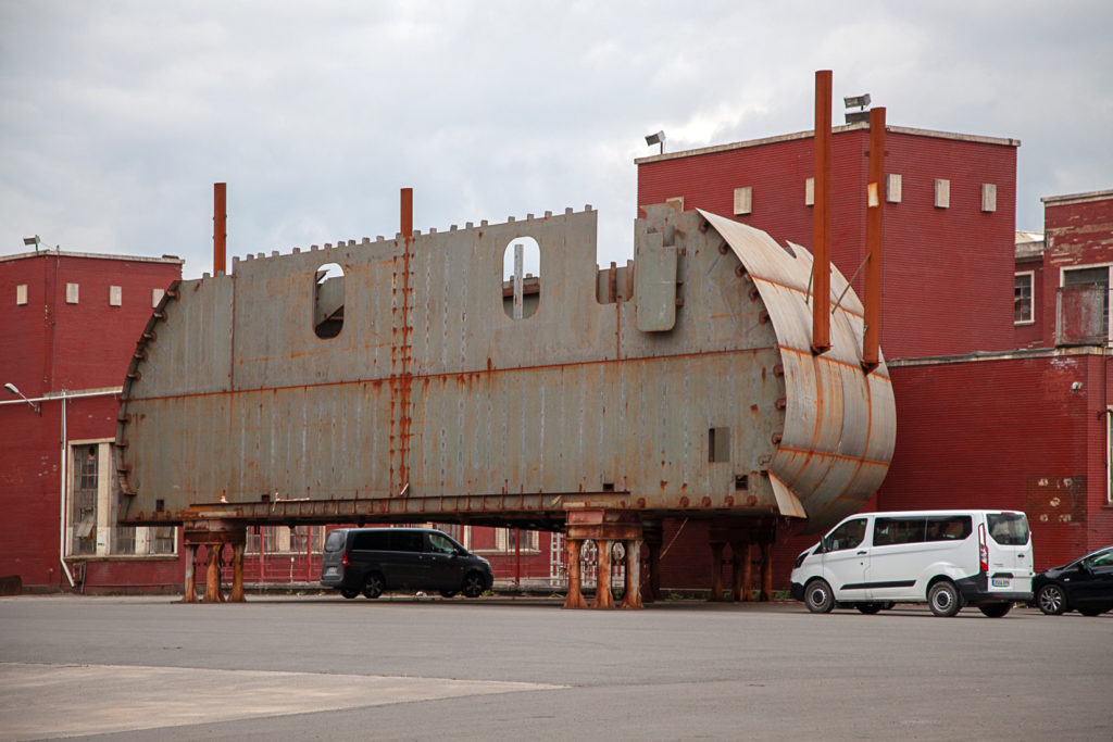 Factoria industrial de Construcciones Navales del Norte. La Naval. Sestao. Vizcaya 2019