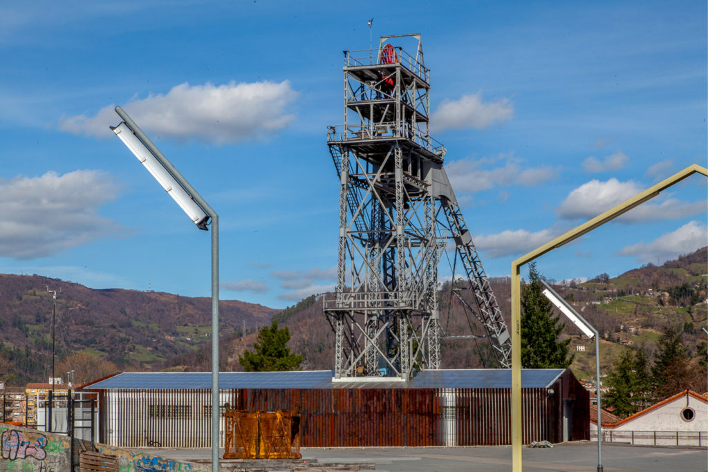 Instalaciones del Pozo Barredo. Mieres. Asturias 2016