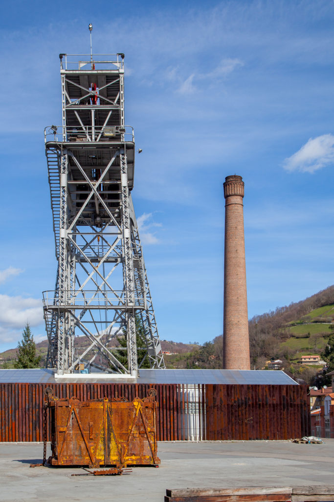 Instalaciones del Pozo Barredo. Mieres. Asturias 2016