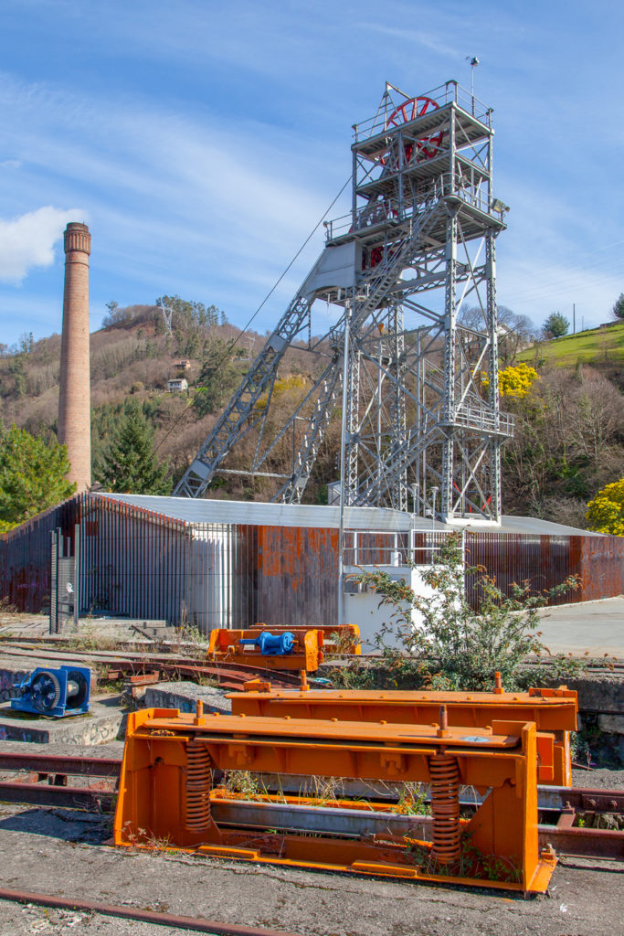 Instalaciones del Pozo Barredo. Mieres. Asturias 2016