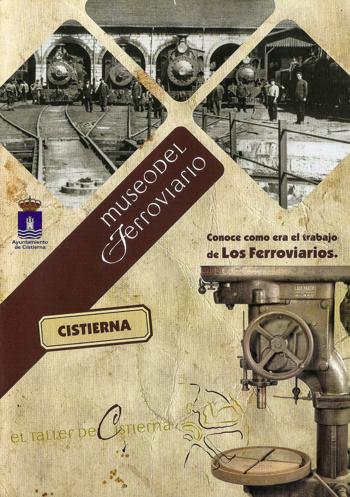 Folleto del Museo del Ferroviario de Cistierna. León