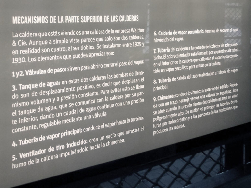 Museo de la Energía Fábrica de la Luz. Ponferrada, León 2016