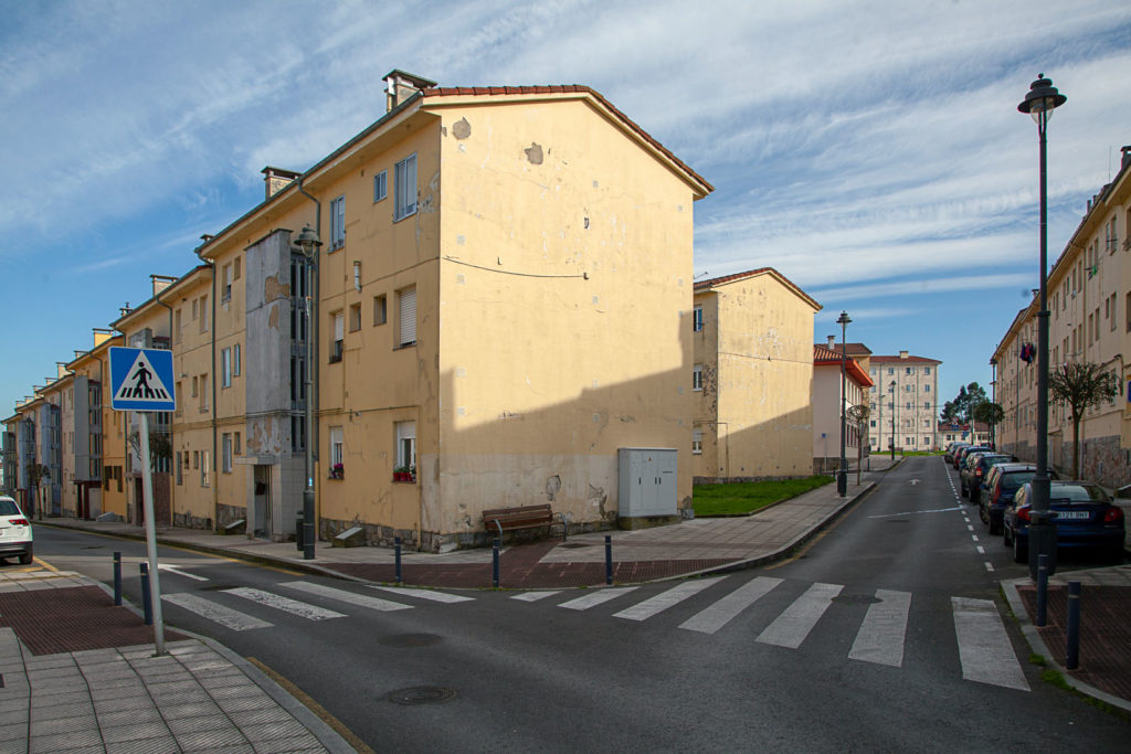 Barriada obrera de La Carriona. Avilés. Asturias 2020