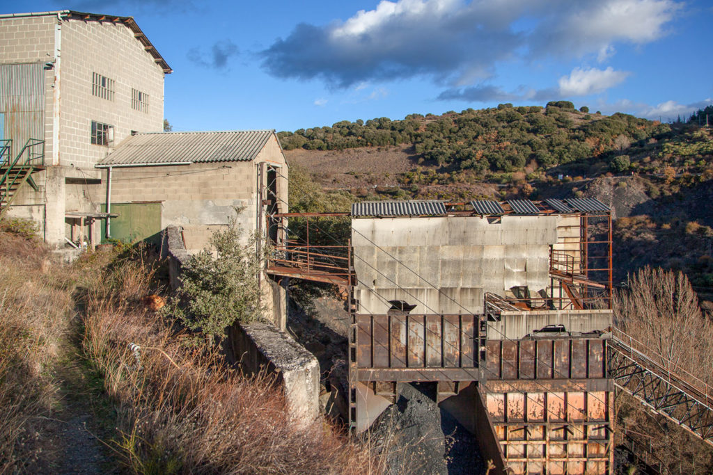 Restos de la Mina de Carbones Viloria. Torre del Bierzo. León 2017