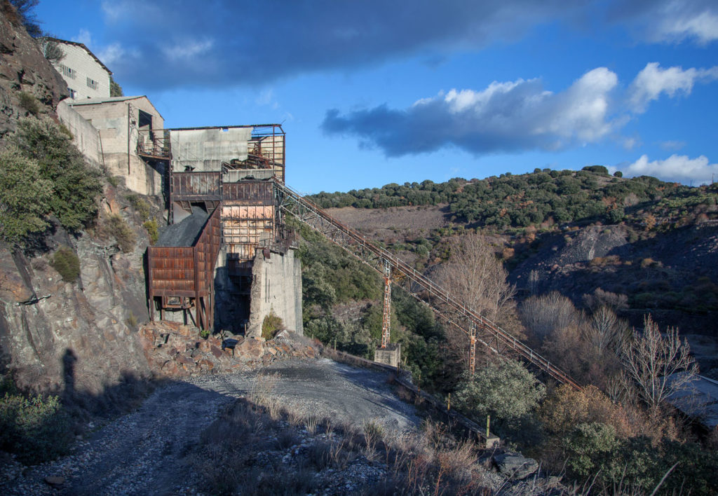 Restos de la Mina de Carbones Viloria. Torre del Bierzo. León 2017