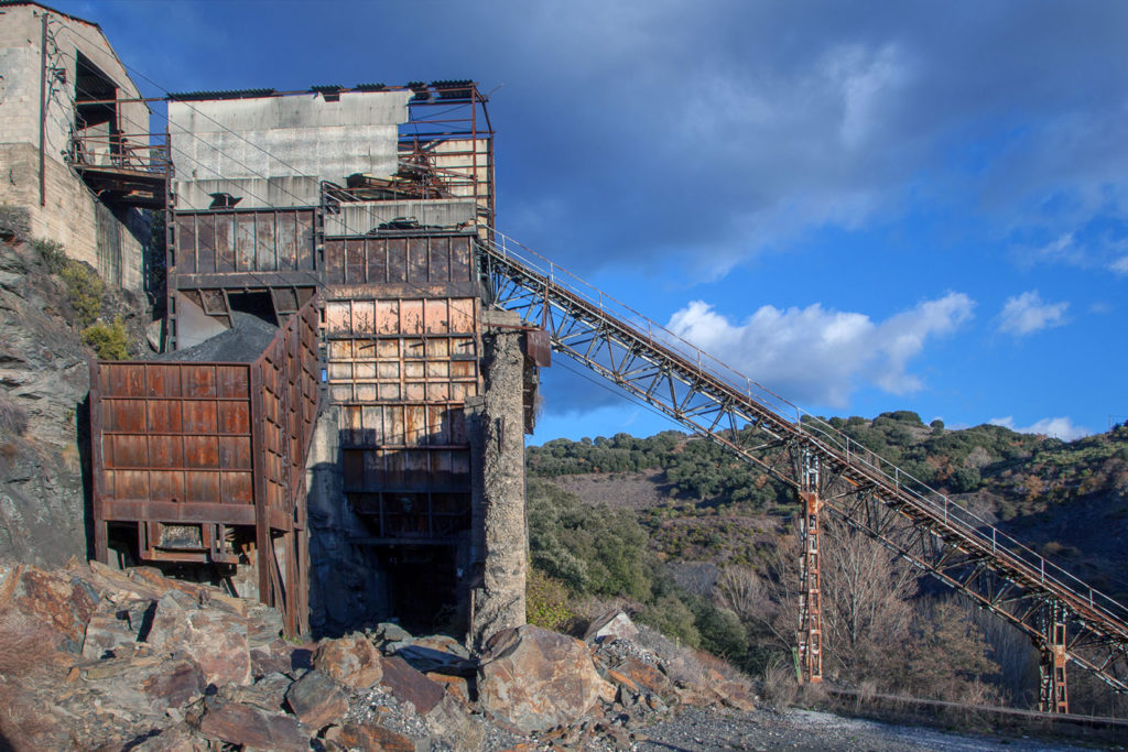 Restos de la Mina de Carbones Viloria. Torre del Bierzo. León 2017