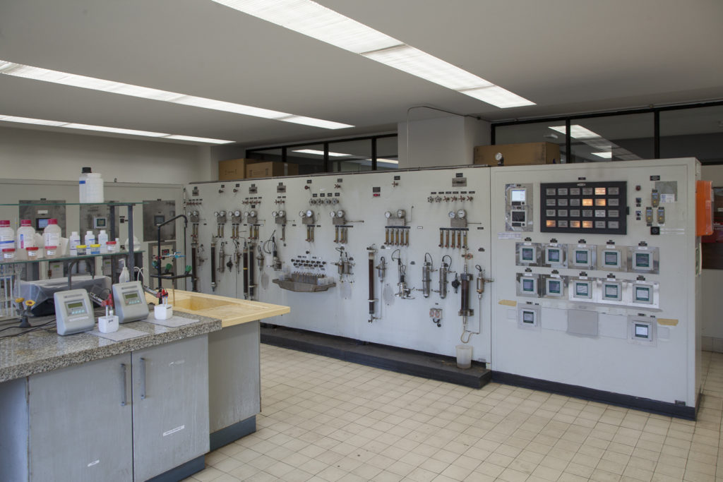 Antiguo laboratorio. Central Termica de Aboño. Carreño. Asturias 2019