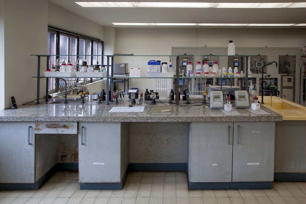 Antiguo laboratorio. Central Termica de Aboño. Carreño. Asturias 2019