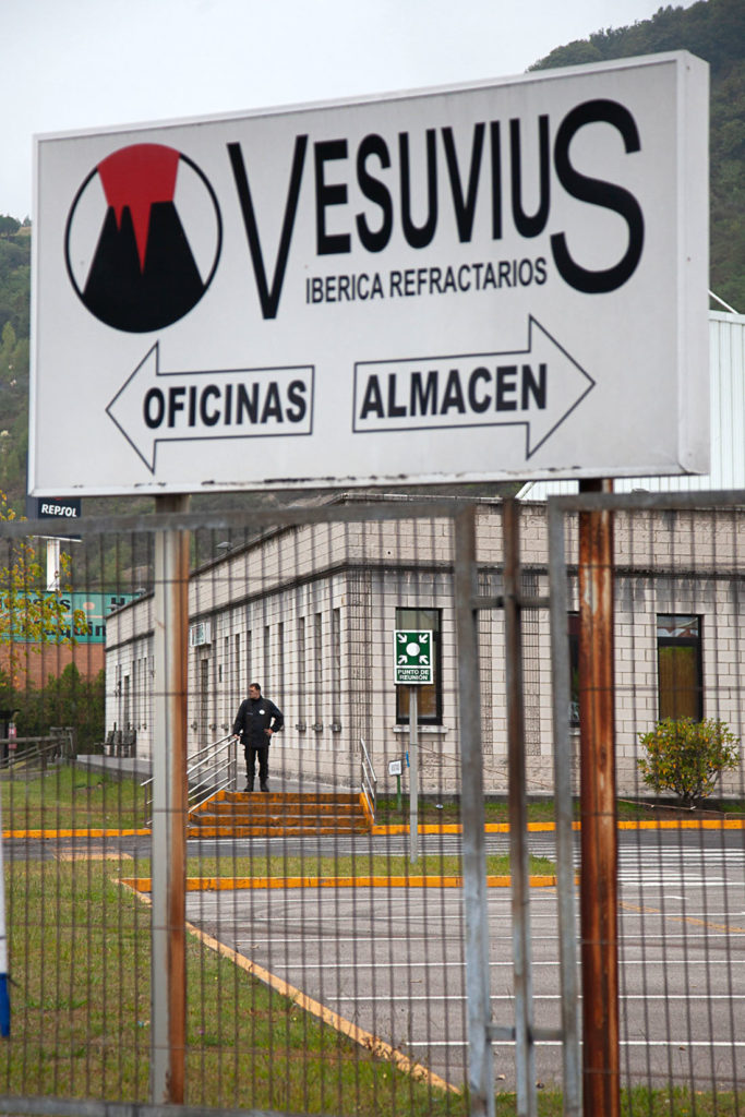 Marcha a pie desde la Factoria de Vesuvius al ayto de Langreo. Asturias 2019