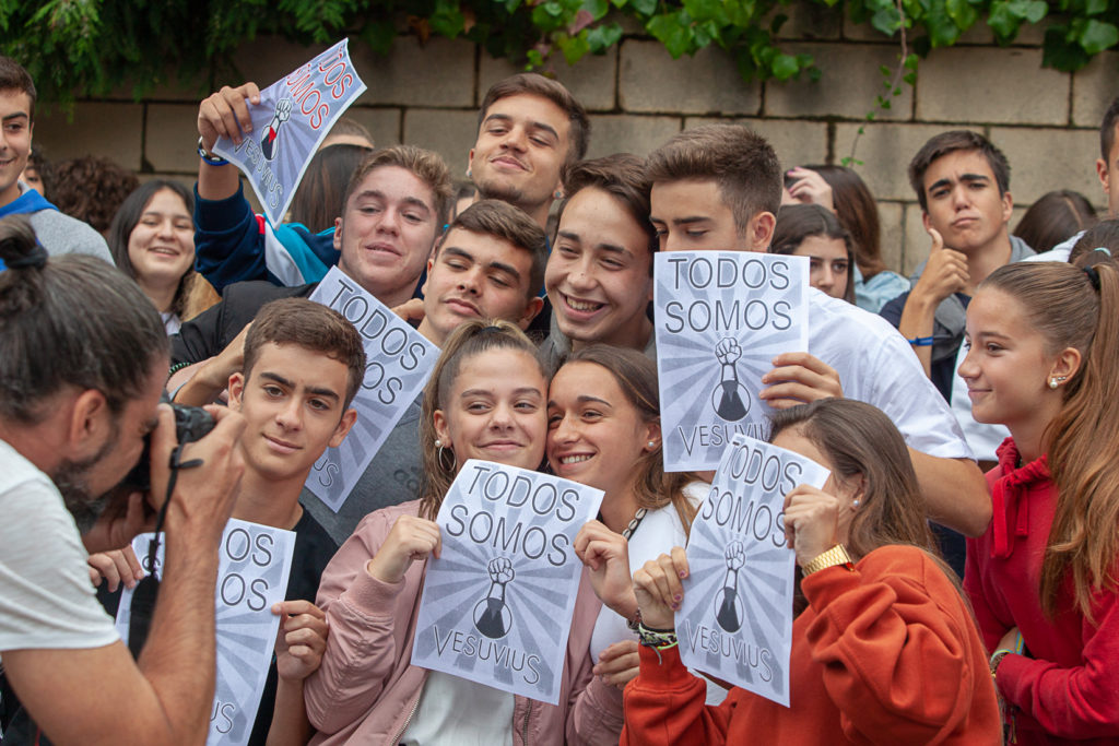 Marcha a pie desde la Factoria de Vesuvius al ayto de Langreo. Asturias 2019