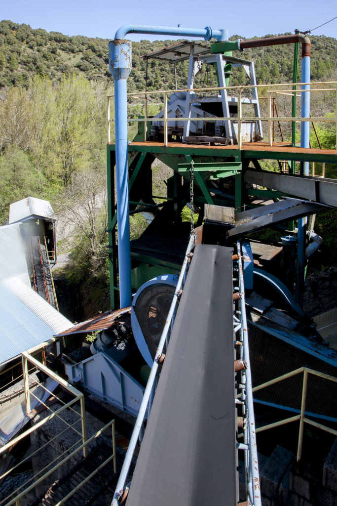 Instalaciones cerradas del Lavadero Salgueiro. Grupo Salgeiro, de UMINSA. Torre del Bierzo. León 2019
