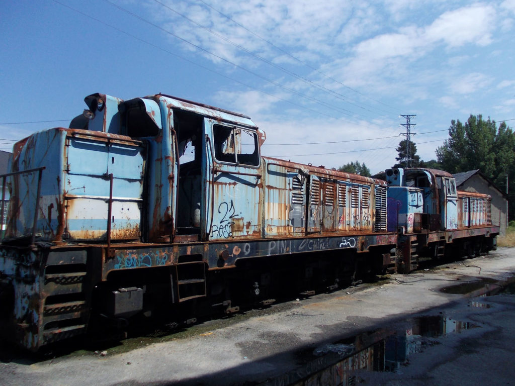 Antiguo ferrocarril de la MSP. Ponferrada – Villablino. Villablino. León 2017