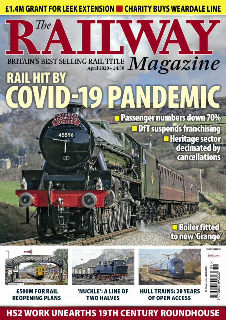Portada de la revista The Railway Magazine – Abril 2020