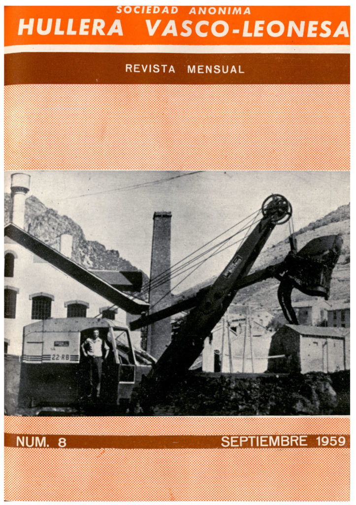 Revista Hornaguera, Nº 8, Septiembre de 1959, de Hullera Vasco-Leonesa. 16 Paginas. PDF