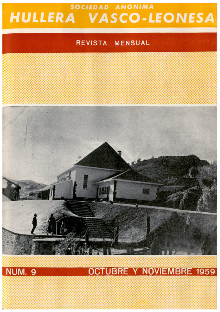 Revista Hornaguera, Nº 9, Octubre / Noviembre de 1959, de Hullera Vasco-Leonesa. 16 Paginas. PDF