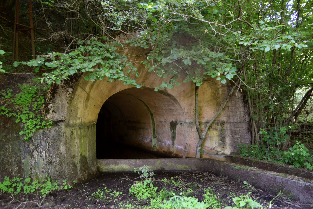 Bocamina de las instalaciones abandonadas de la Mina San José. Orzonaga de Torio. León 2018
