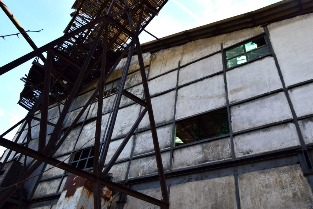 Instalaciones abandonadas de la Mina de Negrín. Fabero. León 2018