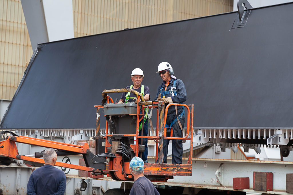 Factoría industrial de Construcciones Navales del Norte. La Naval. Sestao. Bizkaia 2019