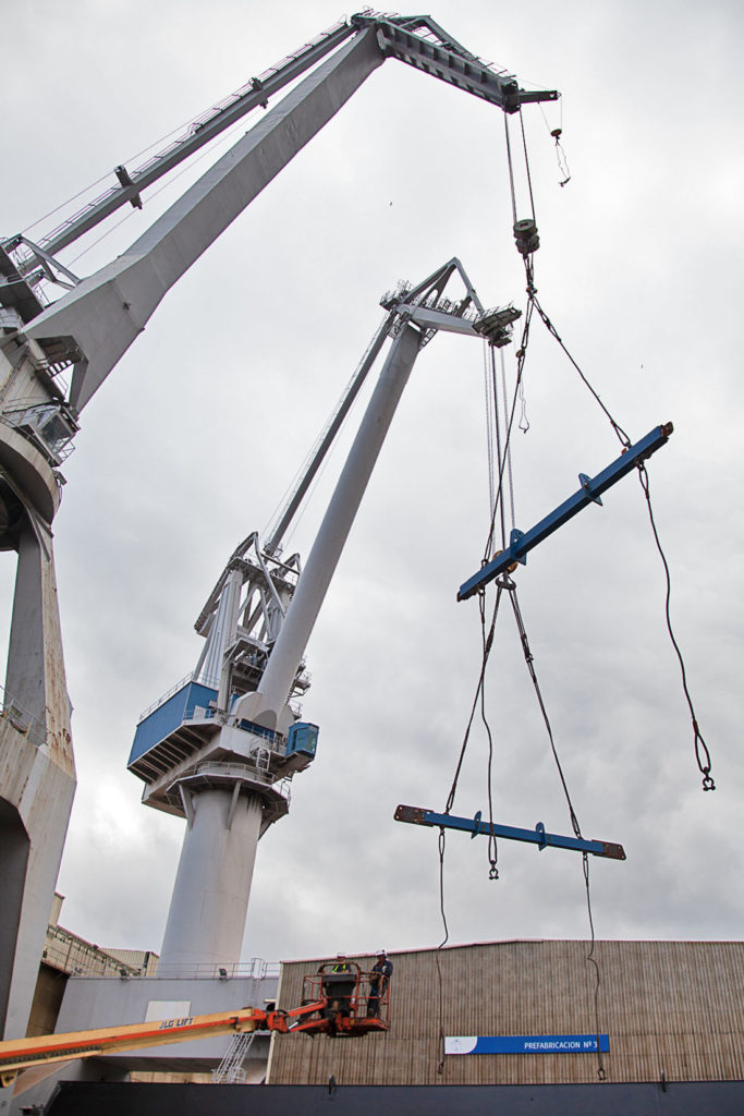 Factoría industrial de Construcciones Navales del Norte. La Naval. Sestao. Bizkaia 2019