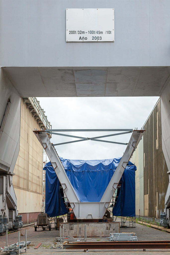 Factoría industrial de Construcciones Navales del Norte. La Naval. Sestao. Bizkaia 2019
