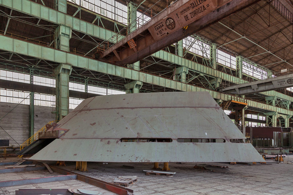 Factoría industrial de Construcciones Navales del Norte. La Naval. Sestao. Bizkaia 2019