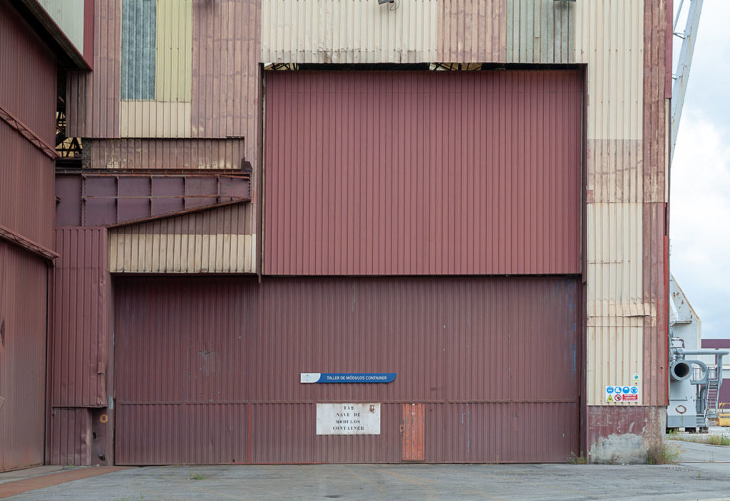 Factoría industrial de Construcciones Navales del Norte. La Naval. Sestao. Bizkaia 2019