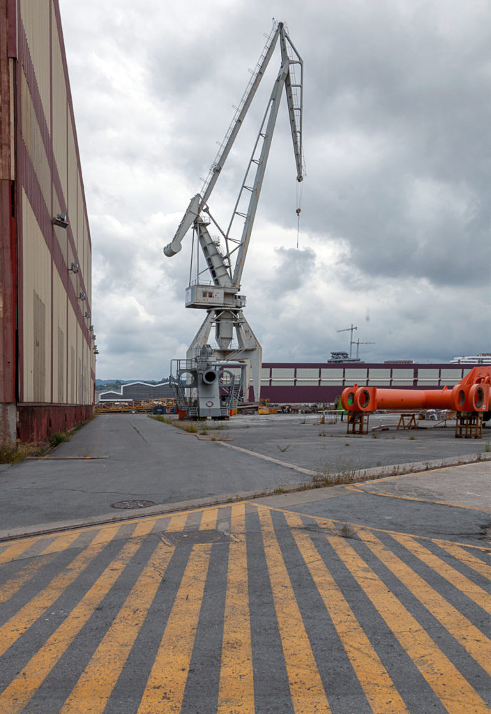 Factoría industrial de Construcciones Navales del Norte. La Naval. Sestao. Bizkaia 2019